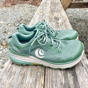 Topo Running/Hiking Shoes - Women's Athletic Shoes in Green